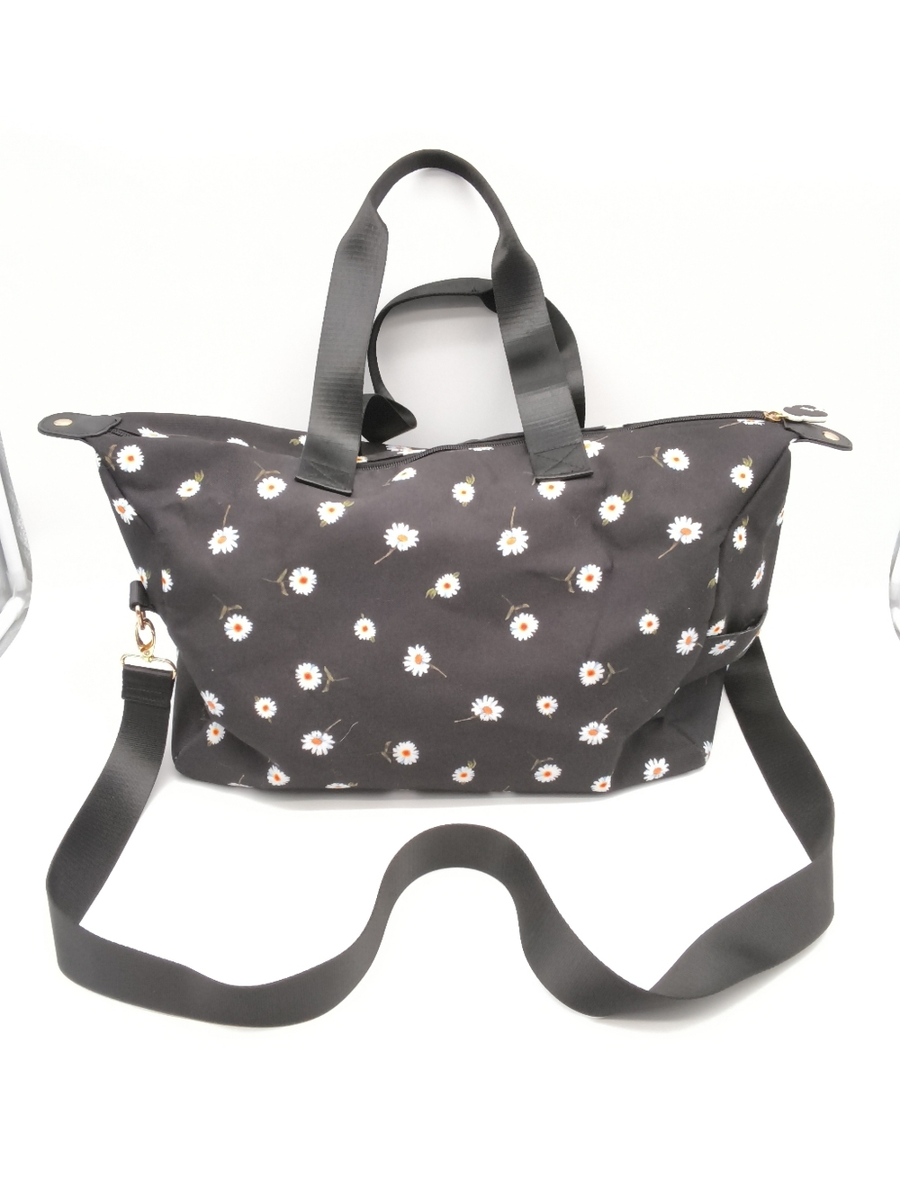 Alice + Olivia by Stacey Bendet Daisy Print Duffel Bag "Preowned"